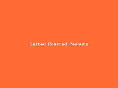 Salted Roasted Peanuts